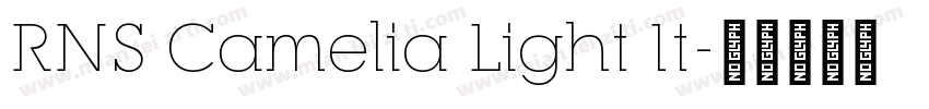 RNS Camelia Light It字体转换